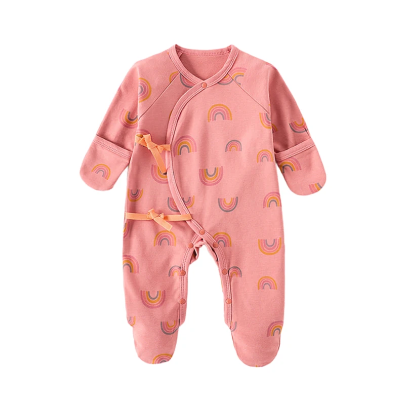 Organic Baby Onesies Footed Pajamas factory